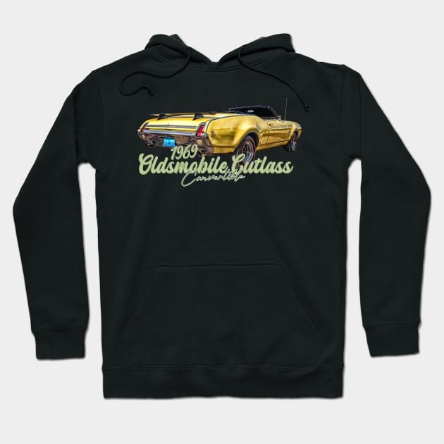 1969 Oldsmobile Cutlass Convertible Hoodie by Gestalt Imagery